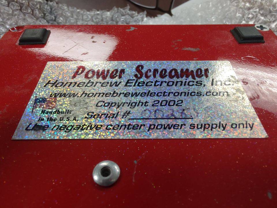 Homebrew Electronics Power Screamer Pedal