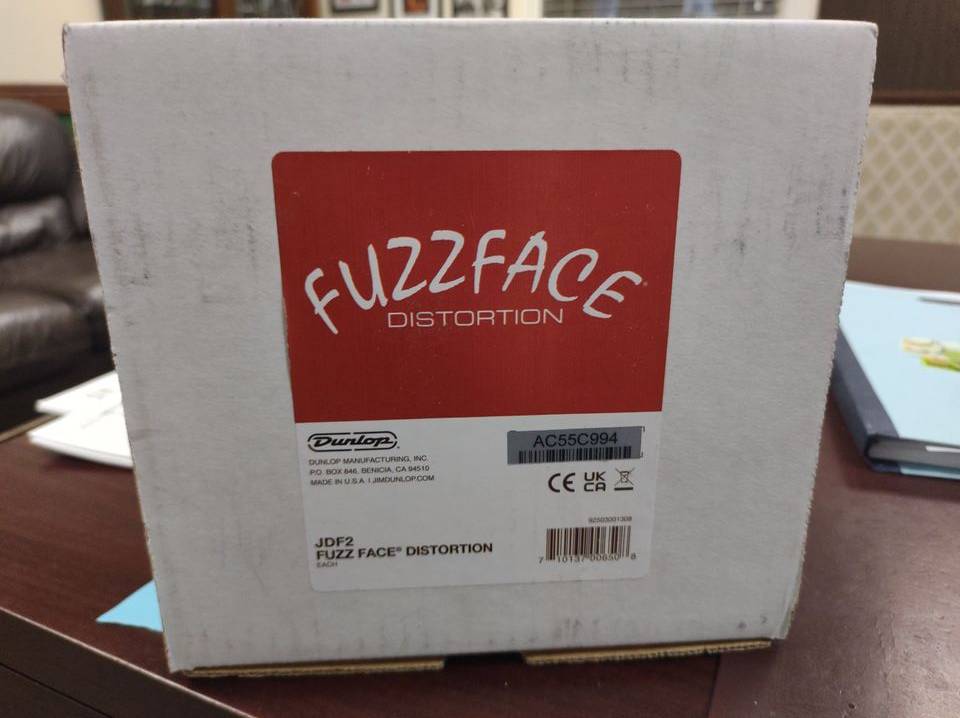 2022 Dunlop Fuzzface Fuzz Pedal [New in Box]