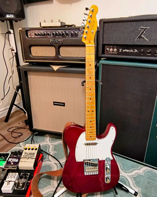 Fender Telecaster (P~M Callibration) - Cherry Red