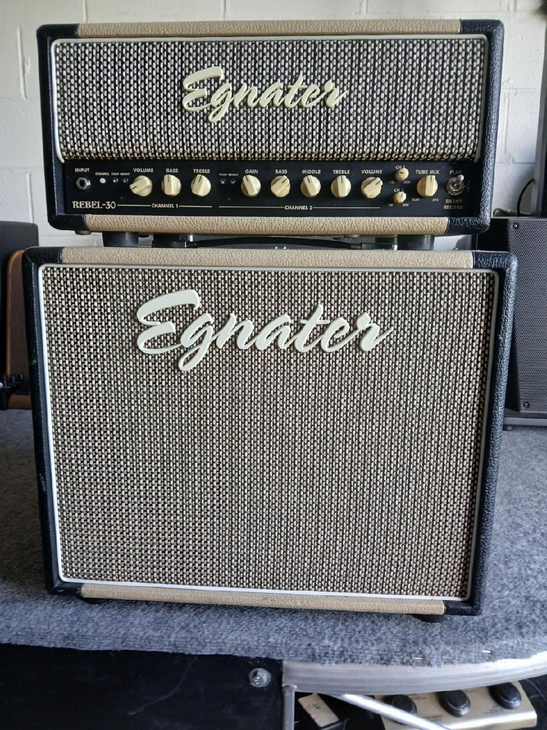 Egnater Rebel 30 2-Channel 30-Watt Blonde Head & Cab