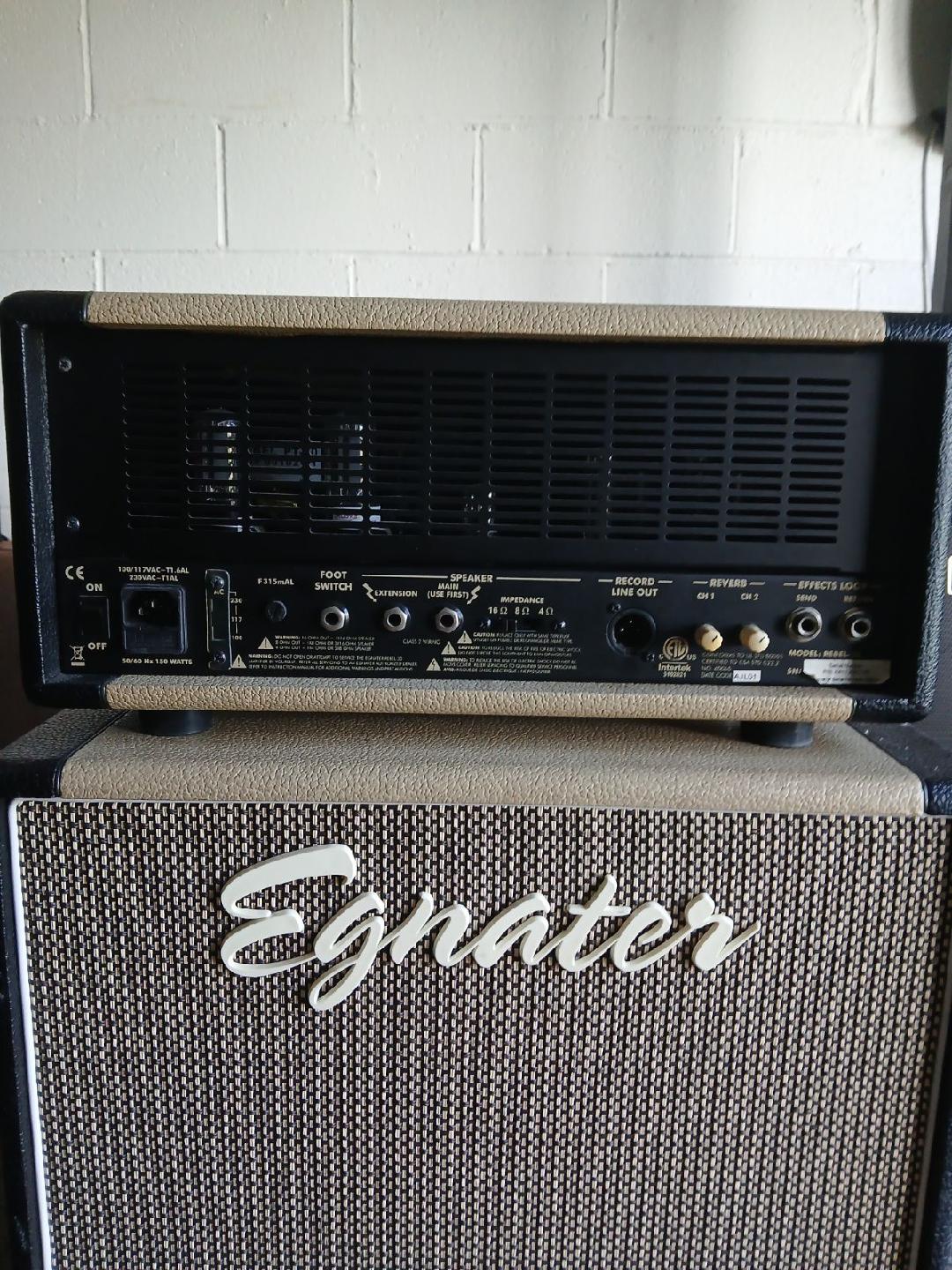 Egnater Rebel 30 2-Channel 30-Watt Blonde Head & Cab